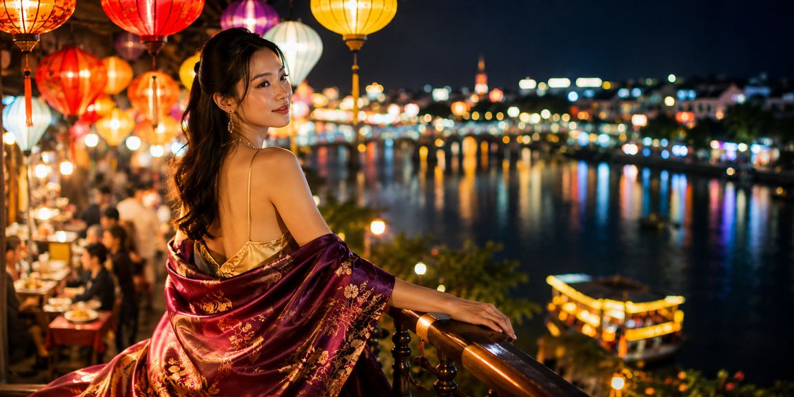 Người chơi thử game Slots mới tại chợ đêm Huế